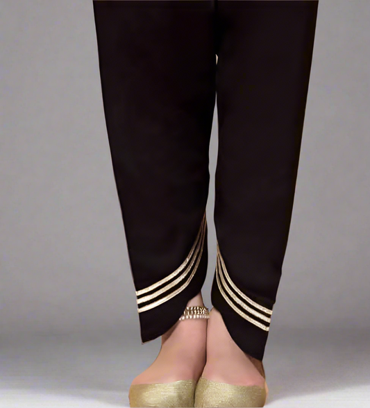 Gotta lines belt shalwar