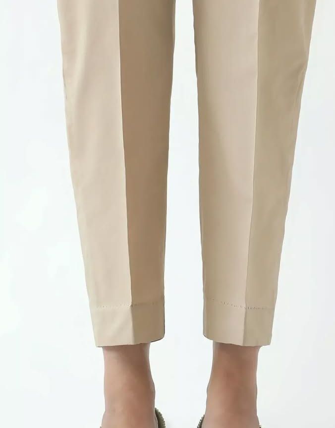 Basic straight trousers