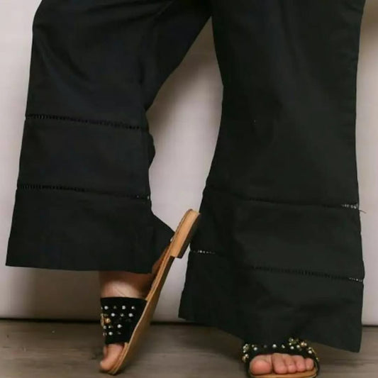 Central lace bell bottom