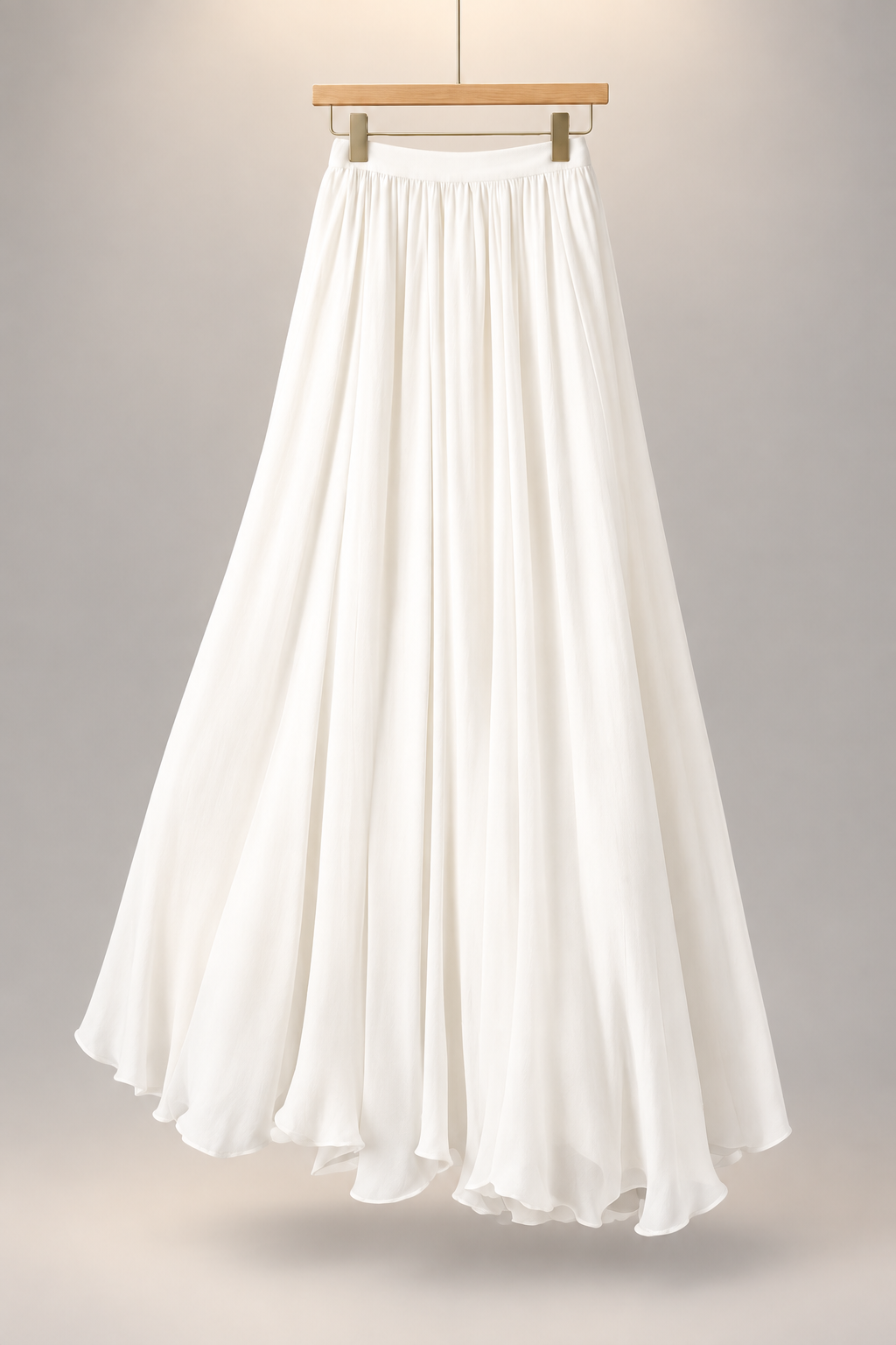 Elegant Flowing Maxi Skirt