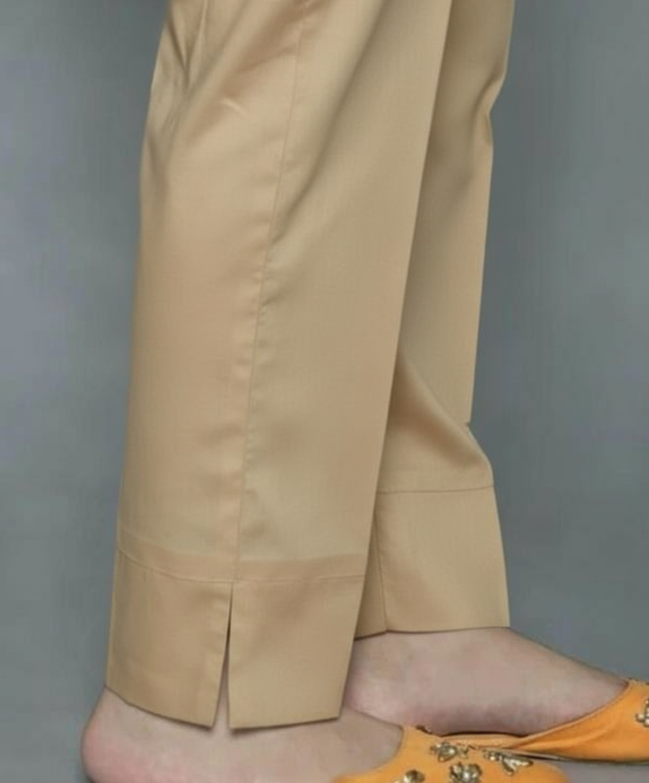 Cut trouser straight