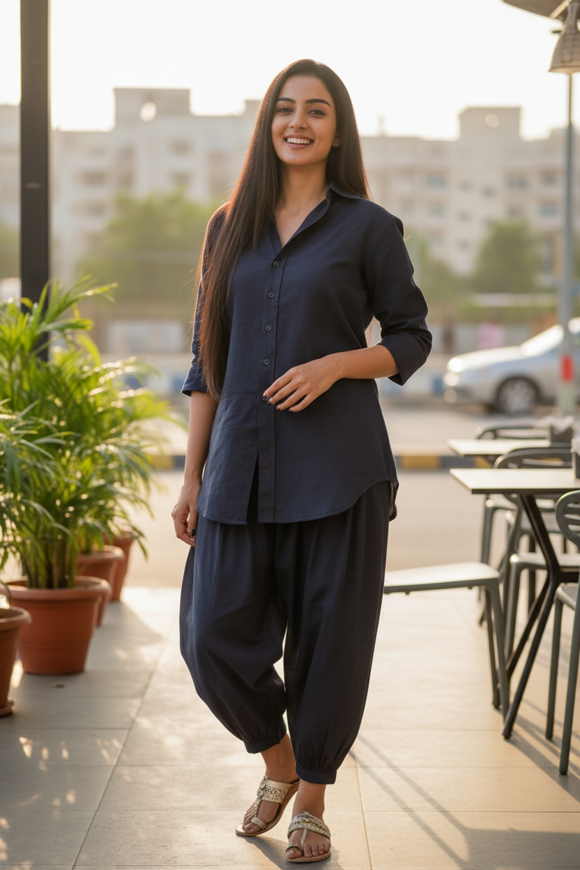 Balloon shalwar